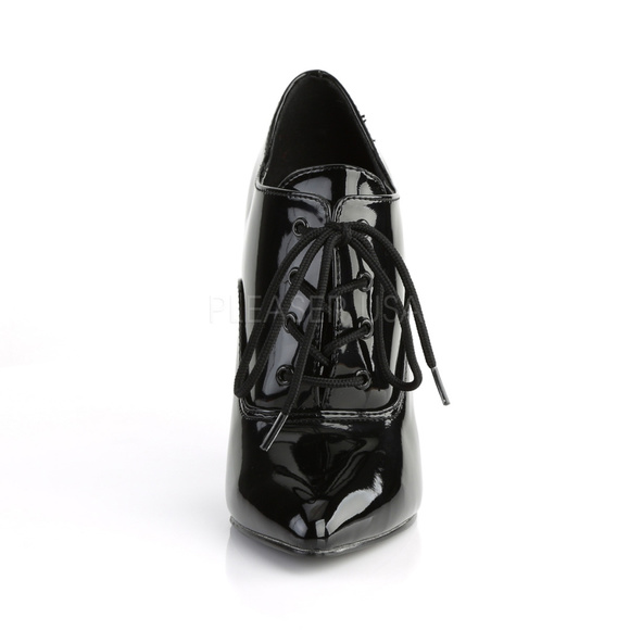 Thats-The-Girl Lace Up Pointed Toe Heeled Ankle Boot In  Pointed Toe Lace Up High Heel Ankle Boots